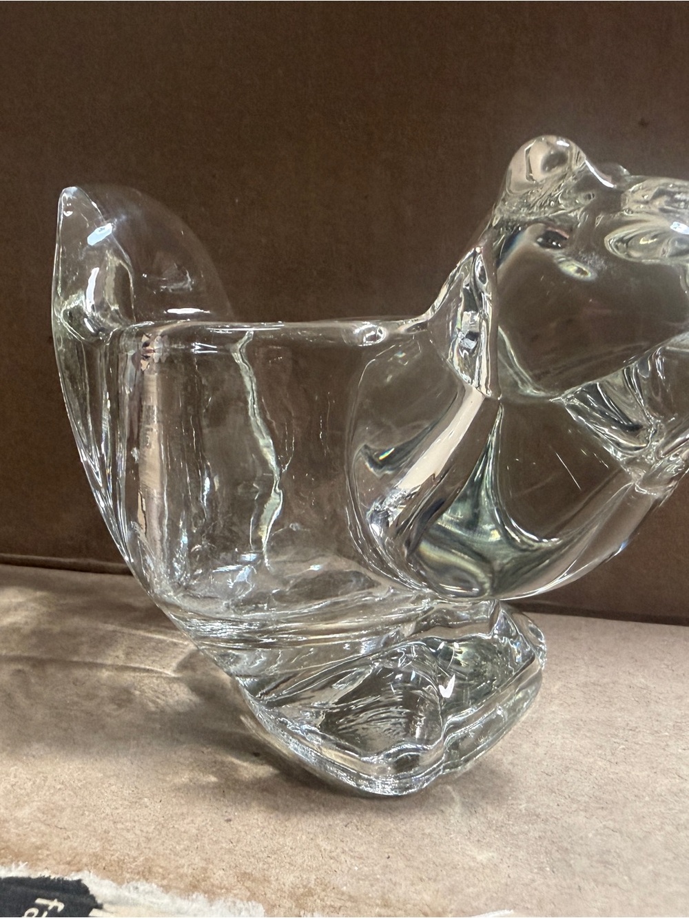 Vintage cottage core Avon chipmunk small bowl/candle holder